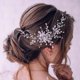 thumbnail image 1 of mariage Cristal Cheveux Vignes Fleur Feuille Tocados Accesorios De Cheveux De Mariage Pour La Marie2, 1 of 5