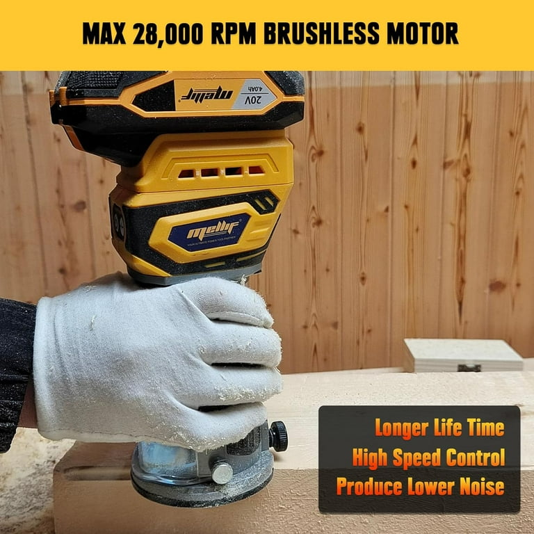 Dewalt battery palm router sale