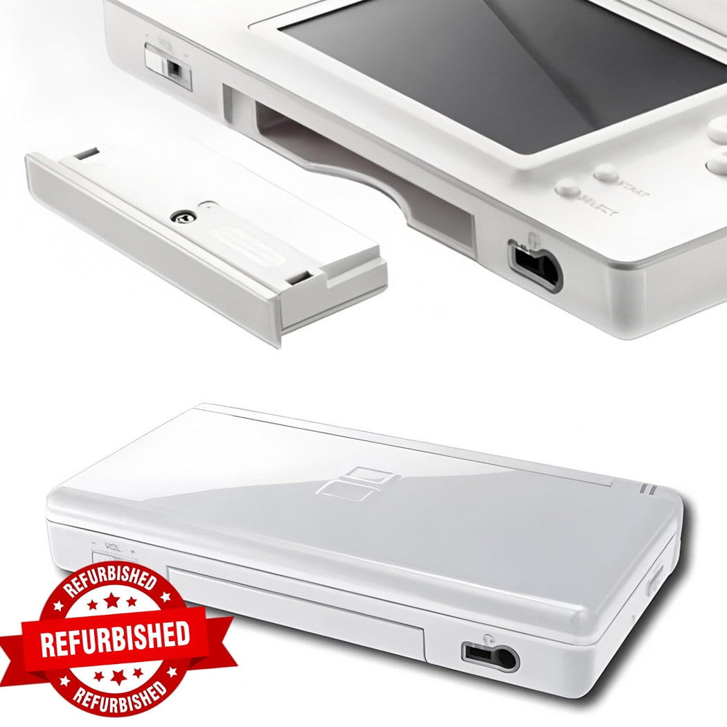 Nintendo DS Lite Console Game Handheld System Cleaned Tested Case White