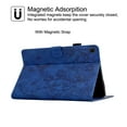 thumbnail image 4 of GSFY Case for Galaxy Tab A9 8.7 inch 2023, Premium PU Leather Wallet Folding Stand Protective Shell with Stylus Holder for Samsung Galaxy Tab A9 8.7 (Model SM-X110/X115/X117), Dark Blue, 4 of 7