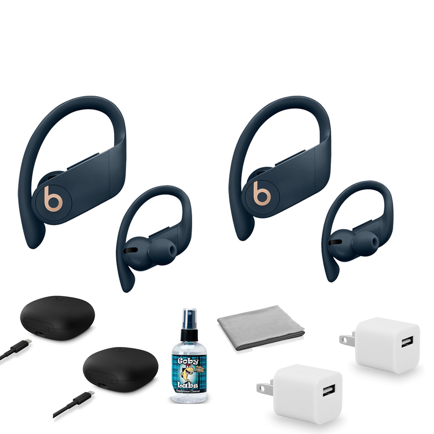 Beats by Dr. Dre Powerbeats Pro In-Ear Wireless Headphones (Navy MY592LL/A Pack) with Headphone Cleaner + More | Walmart Canada