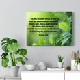 thumbnail image 5 of Scripture Walls For The Invisible Things Romans 1:20 Green Bible Verse Canvas Christian Wall Art Ready to Hang Unframed, 5 of 9