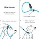 thumbnail image 5 of Evago Dog Training Slip Leash, Dog Slip Lead, Puppy Obedience Recall Training Lead, 6 Ft Long, Heavy Duty Rope With Reflective Design, Comfortable Han, 5 of 5