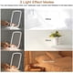 thumbnail image 1 of Desktop Led Touch Switch Makeup Mirror with 10X Magnification Round Mirror USB Rechargeable Desktop Vanity Mirror, 1 of 1