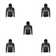 thumbnail image 3 of Sonducket Chaqueta de ciclismo abrigo con capucha correr rompevientos chaleco a prueba de viento ropa dama manga larga hombres montar negro L/EUR Type2 NO2, 3 of 6