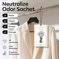 thumbnail image 2 of 12 Packs Lavender Scented Sachets Air Freshener for Drawer and Closet, Long-Lasting Sachet Bag Room Car Odor Deodorizer Fresh Scent Home Fragrance, 2 of 4