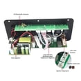 thumbnail image 5 of Bluetooth 5.0 Audio 300W Amplifier Board D300 Subwoofer Dual Microphone AMP Amplificatore Module Car, 5 of 5