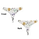 thumbnail image 3 of Balery Colorful Poodle Dog Tangas de Algodón para Mujer con Estampado – Ropa Interior Sexy, Transpirable, G-string-4X-Large, 3 of 6