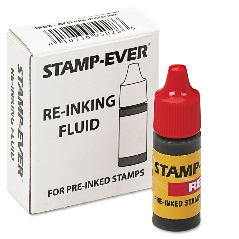 Red Stamp Ink, Real Red Ink Refill
