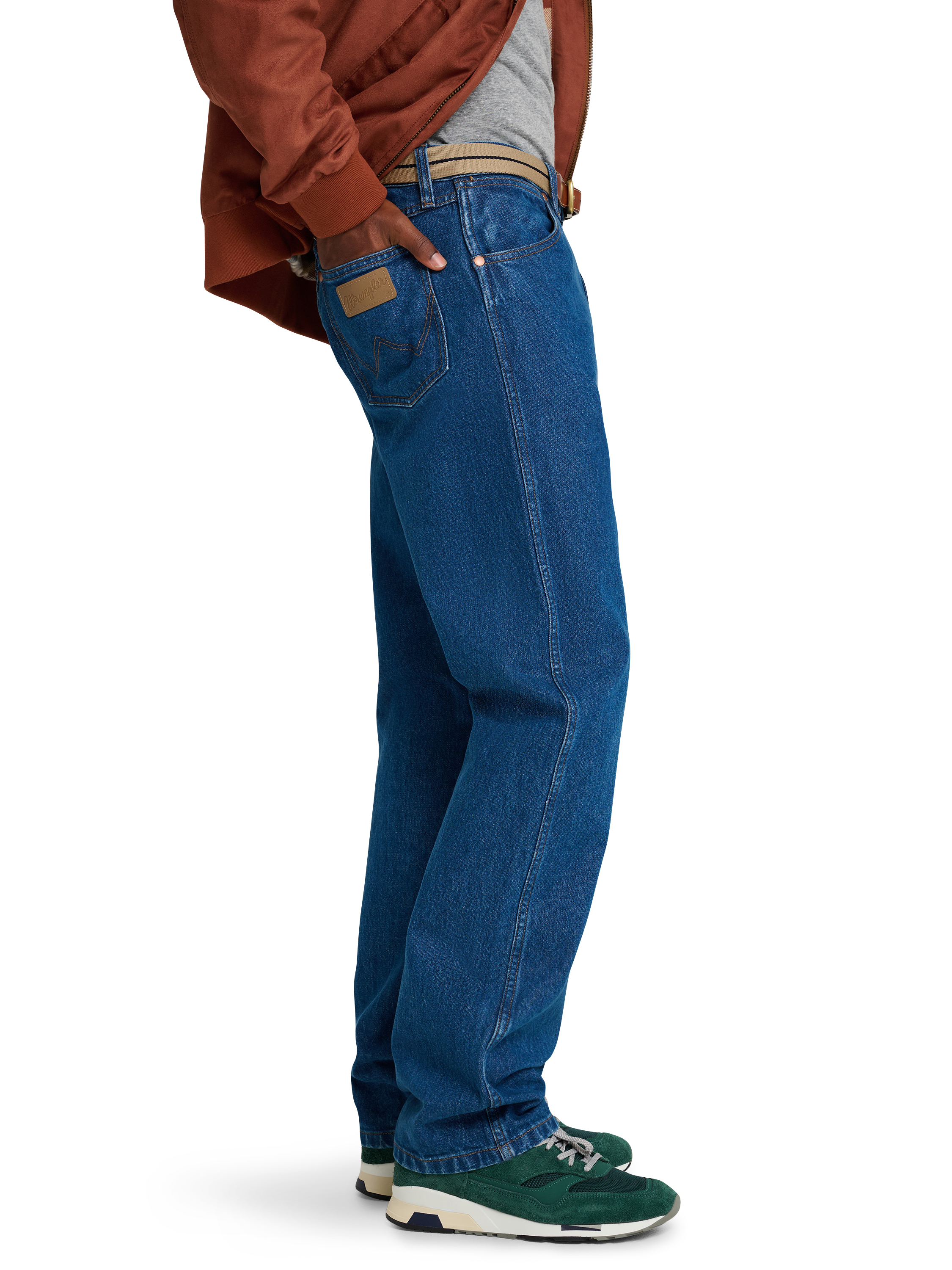 Wrangler® x Stranger Things® 13MWZ Cowboy Cut Jean in Wrangler Blue, Sizes 30x32-38x34