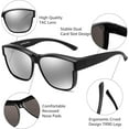 thumbnail image 4 of FEISEDY Polarized Sunglasses Fit Over Glasses Women, Fit over Glasses Sunglasses for Driving UV400 Protection B0250, 4 of 16