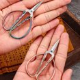 thumbnail image 3 of Vintage Scissors Stainless Steel Sewing Fabric Cutter Embroidery Sewing Handcraft Craft DIY Tailor Scissor Thread Sewing Tool 05, 3 of 6