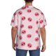 thumbnail image 3 of Fotbe Cute Pig Nose Camisa Estampada de Manga Corta para Hombre, Casual de Verano, Estilo Playero, Sin Arrugas-4X-Large, 3 of 5