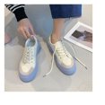 thumbnail image 4 of LYU Women's Flat Comfortable Canvas Shoes Sports Casual Shoes Blue, 4 of 5