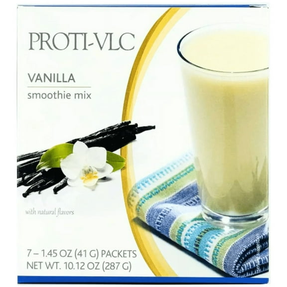 Proti Fit Vanilla Smoothie Flavor and Base all in one Mix (21 Grams of Protein)