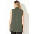 thumbnail image 2 of Catherines Women's Plus Size Petite Suprema Sleeveless Turtleneck, 2 of 2