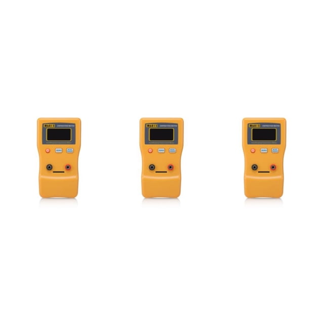 Maytalsory 1/2/3/5 Yellow Multi-functional Capacitor Tester For Easy And Reliable Testing High Performance Multimeter 3PCS
