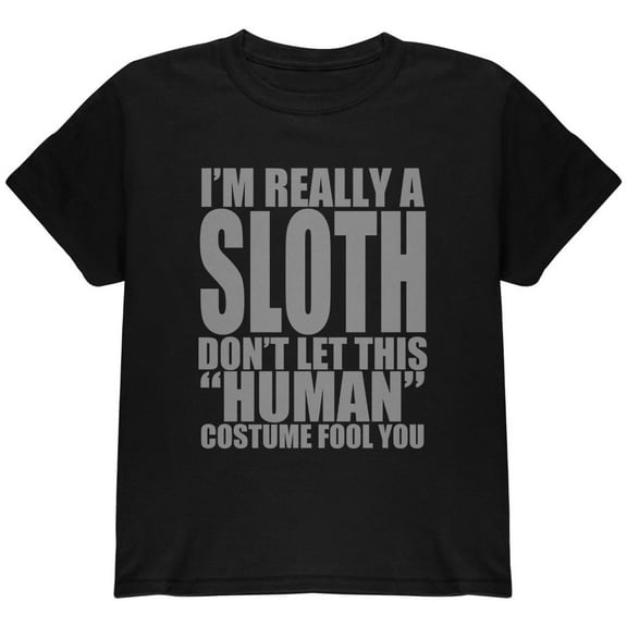 Human Sloth Costume Youth T Shirt