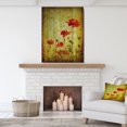 thumbnail image 4 of Design Art - Poppy Flowers on Grunge Background, 4 of 5