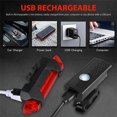 thumbnail image 4 of CAROOTU Rechargeable Bike Light Set Waterproof Bright LED Bicycle Front And Rear, 4 of 7