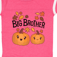 thumbnail image 4 of Inktastic Big Brother Pumpkins with Fall Leaves Boys Baby Bodysuit, 4 of 5