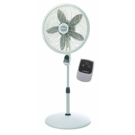 Open Box Lasko 18 Inch Performance Oscillating Pedestal Fan w/ Remote