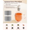 thumbnail image 2 of Coladores de té Reinmoson Mini, acero inoxidable 304, 40 ml, paquete de 2, 2 of 9