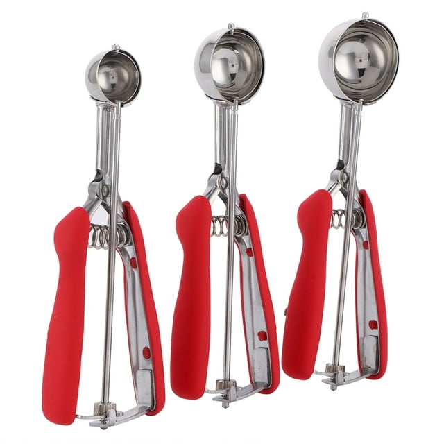 Haofy Cookies Scoop, 3PCS Ice Cream Scoop For Home For Kitchen