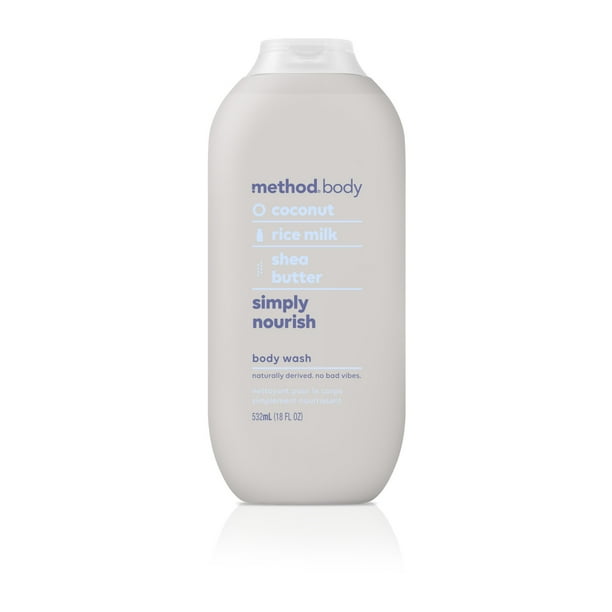 Method Body Wash, Simply Nourish, 18 Ounce