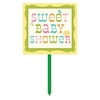 Pack of 6 Happi Tree Owl "Sweet Baby Shower" Outdoor Garden Yard Sign Decorations 32"