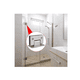 thumbnail image 5 of 2pcs Bisagra Muro Vidrio Plata Para 8-12mm Puerta De Cristal plata, 5 of 5