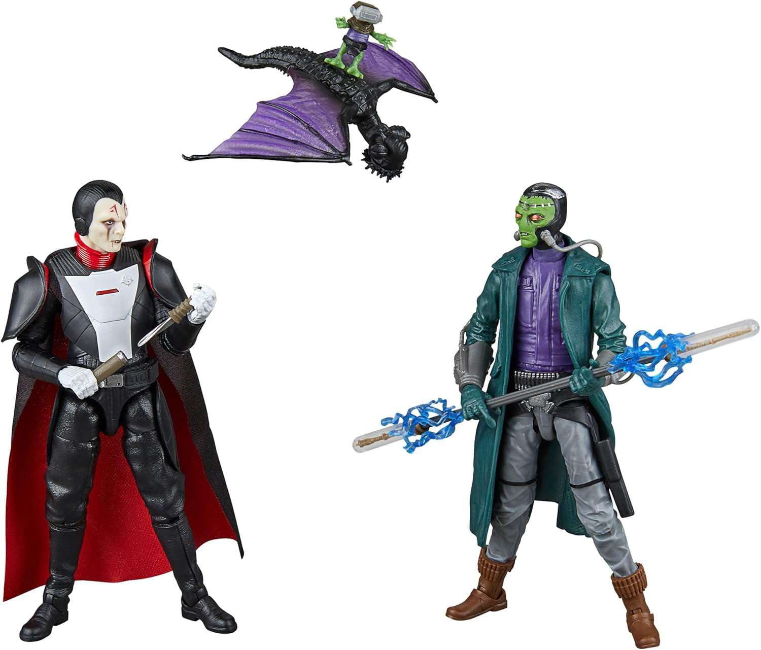 Star Wars Black Series Inquisitor & Duros Bounty Hunter Action Figure 2-Pack (Halloween Edition)