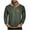 Army Green, variant on Paiwinds Men's Fleece Lined Stand Collar Pullover, Winter Warm Long Sleeve Sweatshirt with Button Placket, Soft Thermal Comfort Fit Casual Top