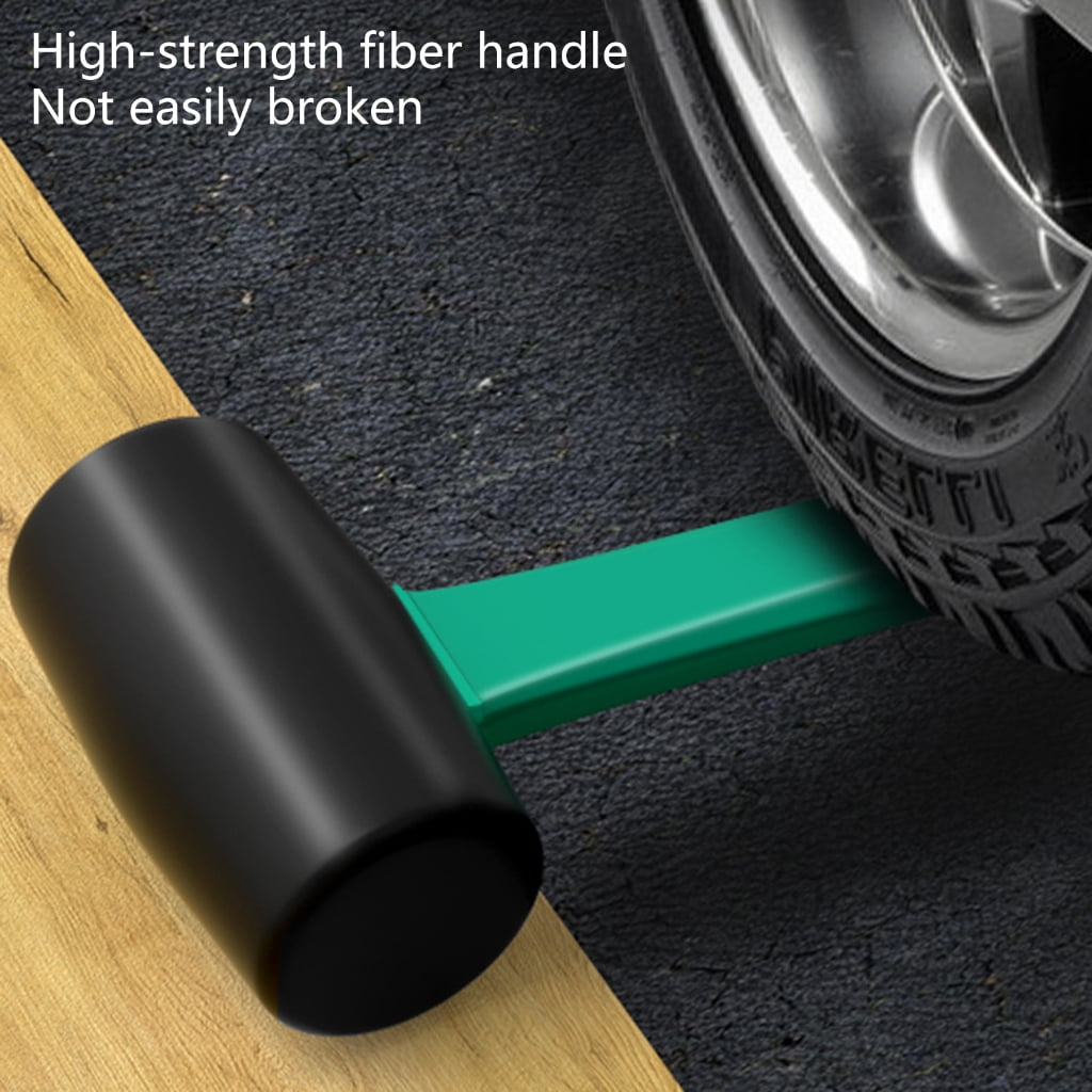 Zeiwohndc Rubber Hammer Mallets With Textured Handle For Secure Tile Adjustment Work