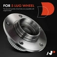 thumbnail image 6 of A-Premium Wheel Hub and Bearing Assembly Replacement for BMW E36 E46 318i 323i 325i 328i 328Ci 330i 525i 530i RWD Only Front Driver or Passenger Side, 6 of 8