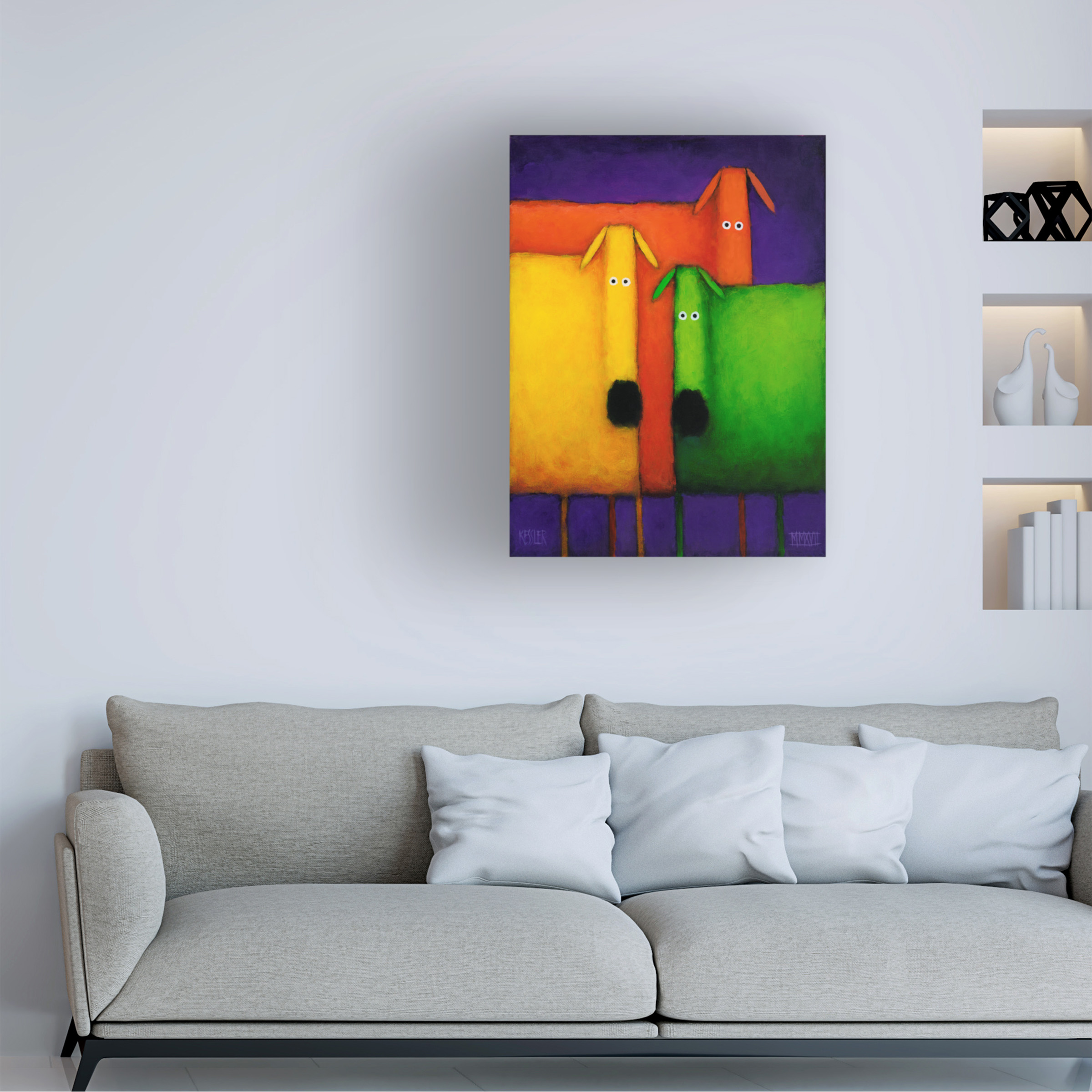 Trademark Fine Art 'Celebrating Diversity' Canvas Art by Daniel Patrick Kessler