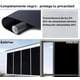 thumbnail image 2 of 90X600CM Pelicula Privacidad Ventanas, Pelicula Privacidad Ventanas Película de Vidrio,Adherente Estático, Vinil para Ventana Protección UV para Hogar Cocina Oficina(Negro), 2 of 4