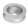 thumbnail image 3 of 7.3cm Brazed Diamond Grinding Wheel Concave Abrasive Wheel for Stone Ceramic Glass2.0cm, 3 of 12
