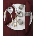 thumbnail image 2 of DAMAIE Handmade Napkin Rings Set of 6 Silver Dining Table Decoration, 2 of 7