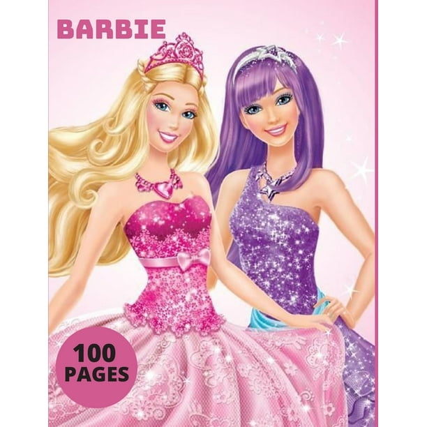 Download Barbie Coloring Book For Kids And Adults With Fun Easy And Relaxing Paperback Walmart Com Walmart Com