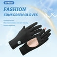 thumbnail image 3 of Toudaret Uv Blocking Driving Gloves Sun Protection Gloves 1 Pair Sun Protection Full Finger Gloves Hollow Breathable Design Soft to Skin Uv proof, 3 of 8