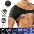 thumbnail image 3 of Elegant Choise Heated Shoulder Brace Rotator For Shoulder Injuries Pain Relief Tendonitis, 3 of 13