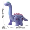 thumbnail image 3 of Leash, dinosaurio, alfombra, juguete, simulación, animal, brillante, musical, 3 of 3