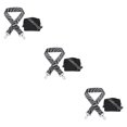 thumbnail image 4 of kurtrusly Replacement Purse Strap Durable And Exquisite Craft Direct Replacement Strap Replacement Adjustable Grey 3Set, 4 of 6