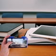 thumbnail image 2 of unbranded Mobile Game Controller Blue Durable Game Trigger for Phone Use Lightweight Easy to Install Compatible with Most Smartphones, 2 of 5
