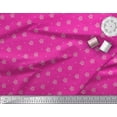 thumbnail image 3 of Soimoi Pink Cotton Cambric Fabric Artistic Floral Fabric Prints By Yard 42 Inch Wide, 3 of 3