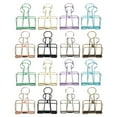 thumbnail image 2 of Hollow Binder Clips,Hollow Dovetail Clip MultiColor Wire Office Clips Hollow Dovetail Clip Power Packed Performance, 2 of 14