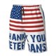 thumbnail image 4 of Fotbe Thank You Veterans Trajes de Baño Estampados para Hombre, Shorts de Verano de Secado Rápido, Ropa de Playa, Bañadores-XX-Large, 4 of 6