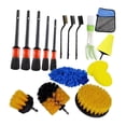 thumbnail image 3 of GROWTH TANK Automotive Cleaning Brush Set Multipurpose for Dashboard, Wheel Detail Brush 17Pcs, 3 of 9