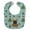 Brown, variant on Christmas French Bulldog Black Baby Bib